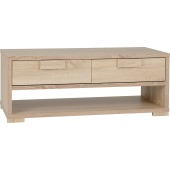 Cambourne 2 Drawer Coffee Table Light Sonoma Oak